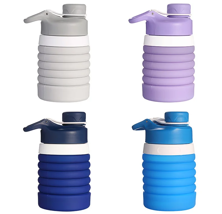 Oem Light Bpa Free Silicone Portable Collapsible Elastic Stretchy Water ...