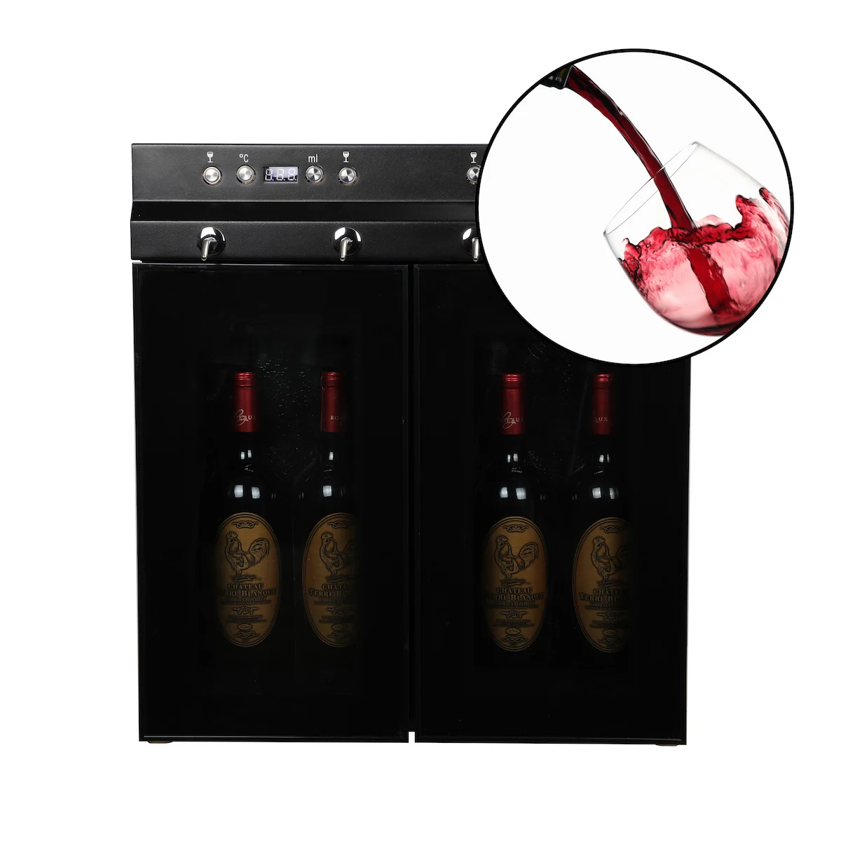 Humidity Control Wine Cooler,Wine Station Dispenser Specially For Wine