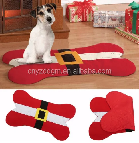 christmas dog bed