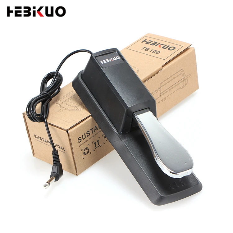 

HEBIKUO TB-100 Sustain guitar effects tuner pedals piano sustain foot pedals keyboard sustain damper pedal