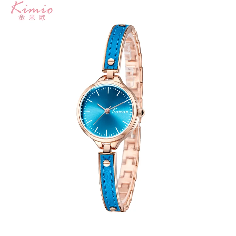

KIMIO 6223 2017 Women Watches Elegant Ladies Dress Watch PU Stainless Steel Women Bracelet Quartz Watch, N/a
