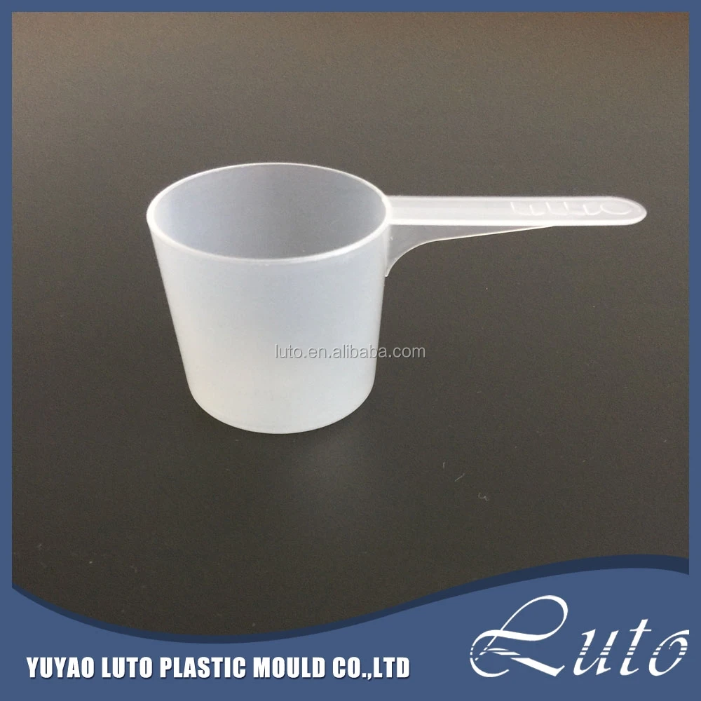 
Food grade 80ml powder plastic scoop transparent small spoons manufacturer 