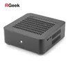 RGEEK L65S Custom DIY OEM ODM Thin Aluminum PC HTPC ITX Comput Mini ITX Case Fanless for PC