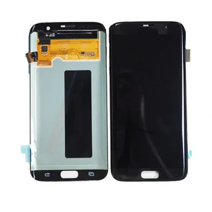 Cell phone s7 edge lcd display for samsung galaxy s7 edge lcd screen