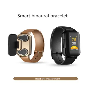 Smart Watch Integrated Earphone Storage & Charging