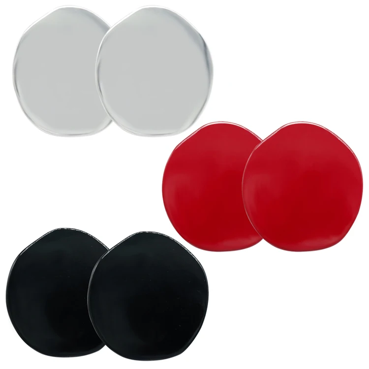 

Jewelry Factory Wholesale colorful Trendy Big round African Disc Earrings, Picture