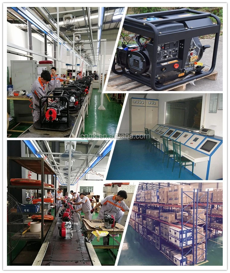 low price 3KW 220V dc gasoline welder generator 300A
