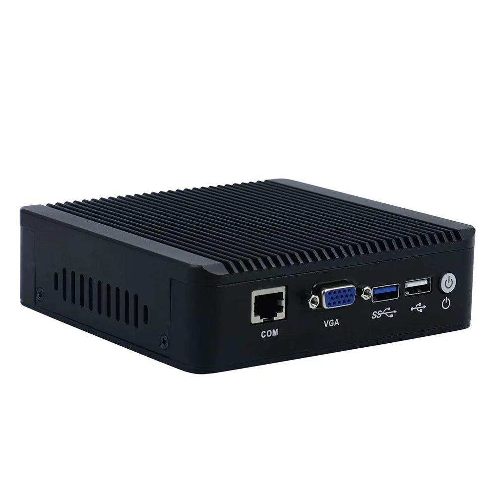 Price include carriage mini server Intel Atom E3845 4 lan linux pfsense aes-ni firewall appliance pc support 3G/4G console COM