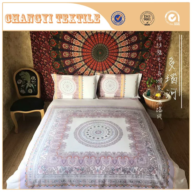 New Polyester Bedding Set Duvet Cover Sets / Dubai King Size Microfiber