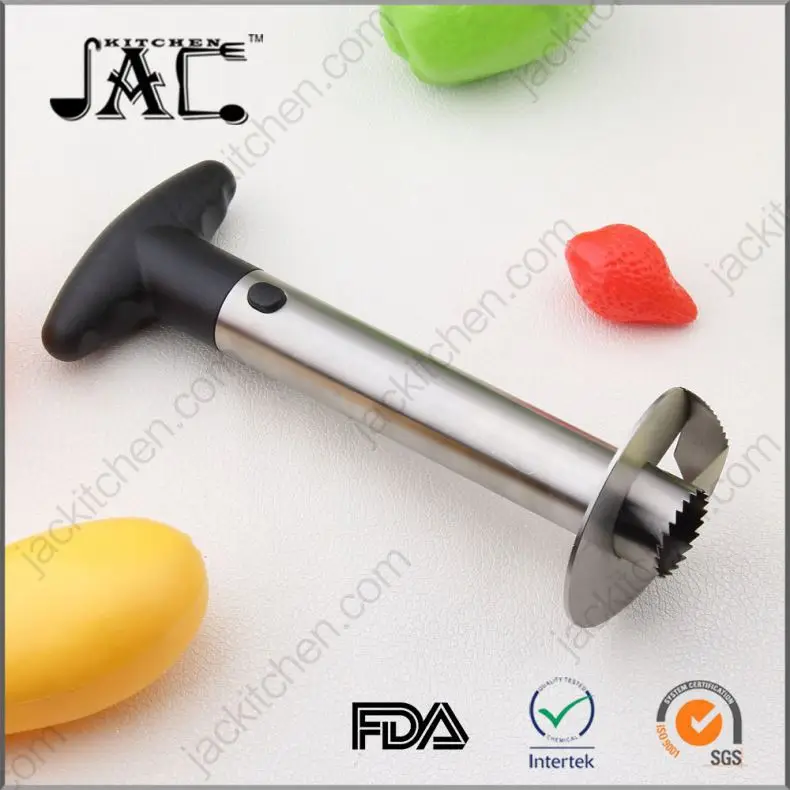 Kitchen Tools Flexible Metal Pp Stainless Steel Pineapple Slicer