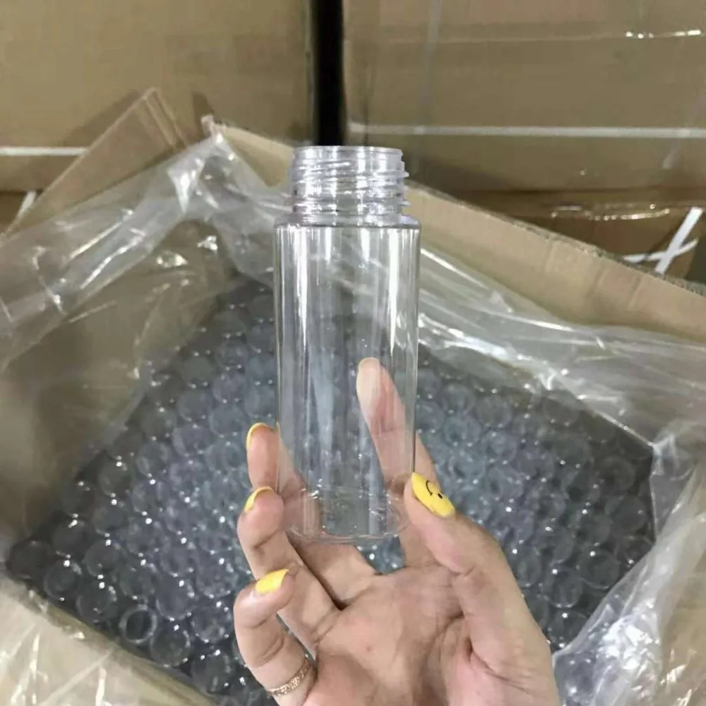 箱子包装 10毫升透明镀银 pet 空 vape 10毫升 e 液体瓶子