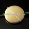 Bezel round rack plating lead-safe nickel-free cabochon pendant setting