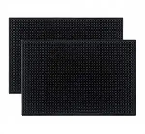 Image of 2pcs rubber bar mat