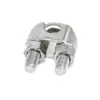 Factory Price M4 Stainless Steel Duplex 2-Post Wire Rope Clip Cable Clamp