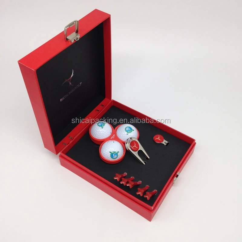 
High Quality Custom Paper Box for Golf Set with Lock and Tray from China Manufacturer 