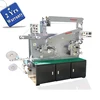 UGS21S Automatic Garment Fabric Clothing Label Flexo Press, Polyester Lace Ribbon Trademark Flexography Printer