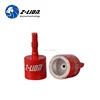Alloy diamond drill bit set threaded shank drill