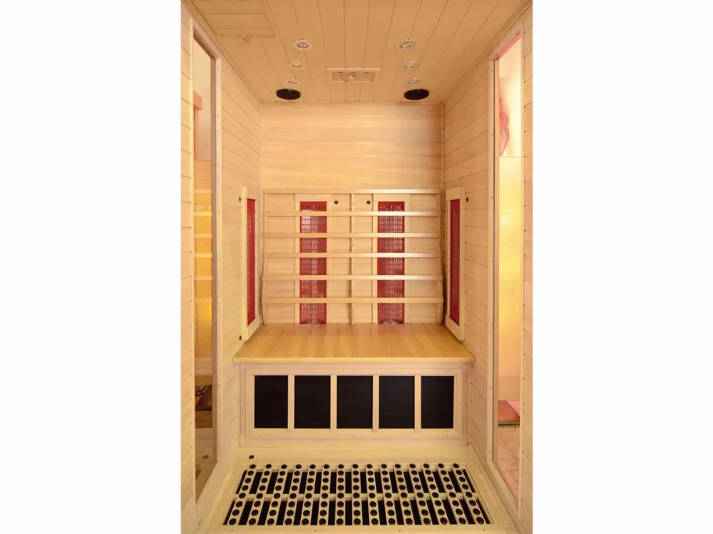 2 person sauna wood infrared in philippines, View infrared sauna