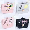 2018 New Fashion mini handbag coin purse keyring Storage bag embossed leather keychain