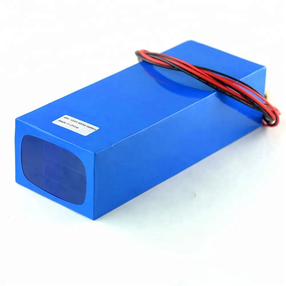 Rechargeable 48v 12ah Lithium Ion Battery Pack For Electric Bicycle ...