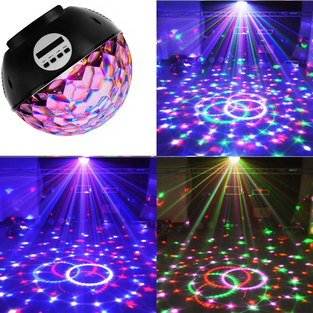 Buy Disco Ball Party Lights Speaker, Strobe Club lights Effect Magic ...