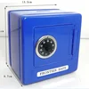 odm code personalized piggy bank with lock and key money saving box