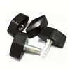 Professional manufacture plastic wing knob screws