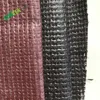 fireproof virgin HDPE anti UV brown windscreen mesh solar control waterproof sun shade fabric cloth with competitive price
