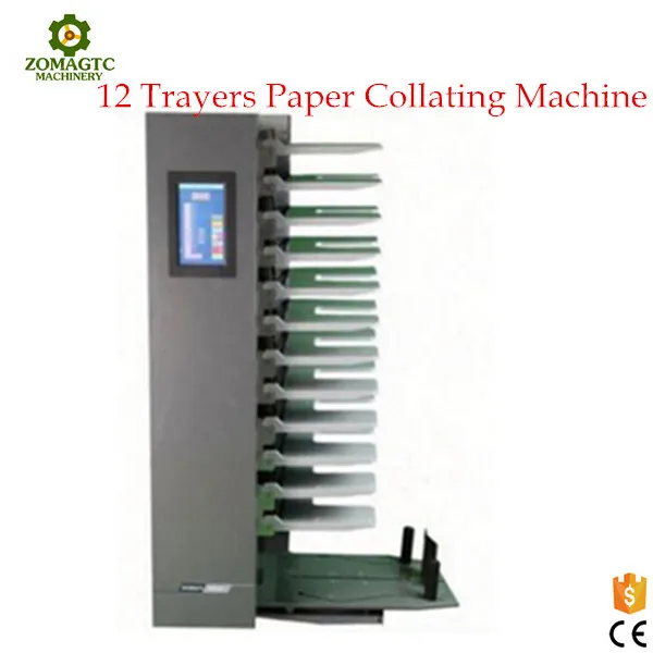 6 Trays Ncr Paper Sorting Machine Price In China Buy Paper Collating