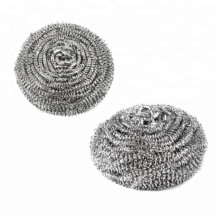 Promotional Stainless Steel Wool Scrubber Cleaning Plastic Mesh Scourer Promotional Stainless Steel Wool Scrubber Cleaning Plastic Mesh Scourer