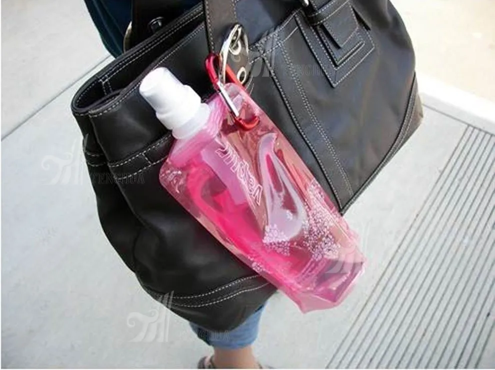 Promotional Advertising Usable Foldable Water Bottle