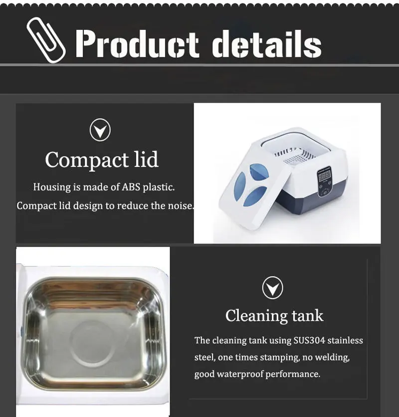 Gt Sonic Vgt1200 Baby Pacifier Ultrasoon Reiniger Ultrasonic Cleaner Buy Baby Pacifier