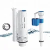 Y002 Plastic Flush Cistern with Chrome Plated Push Button