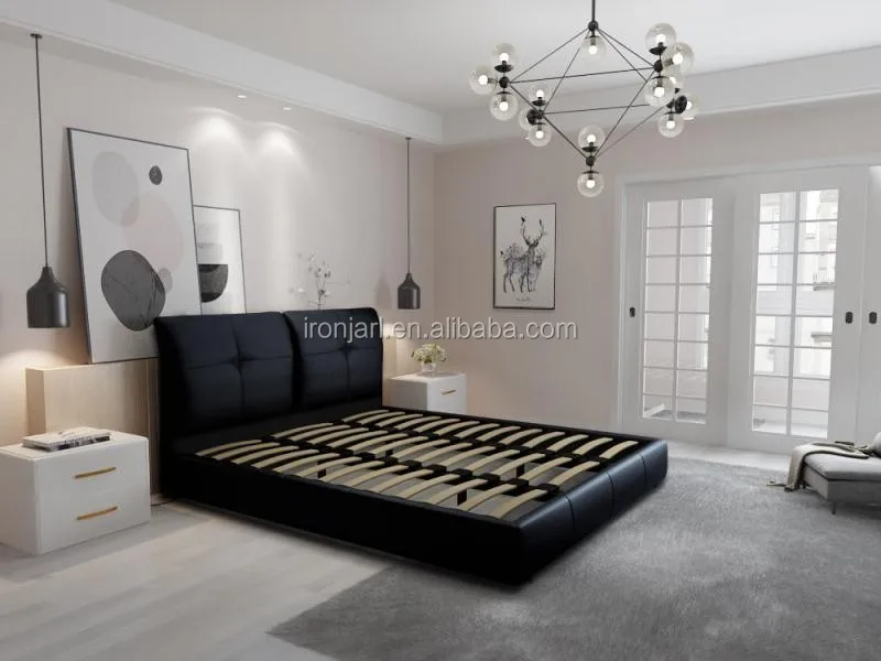 Luxury Super King Faux Leather Upholstered Bed Frame Y Buy Super King