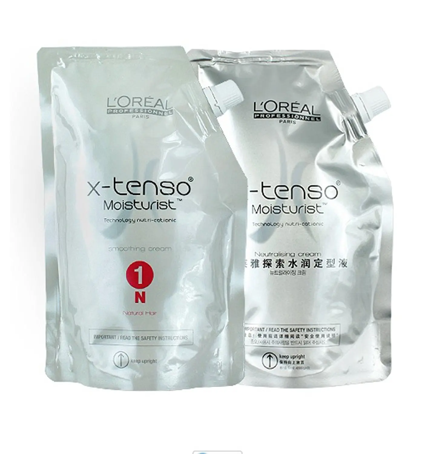 loreal x tenso hair straightening cream