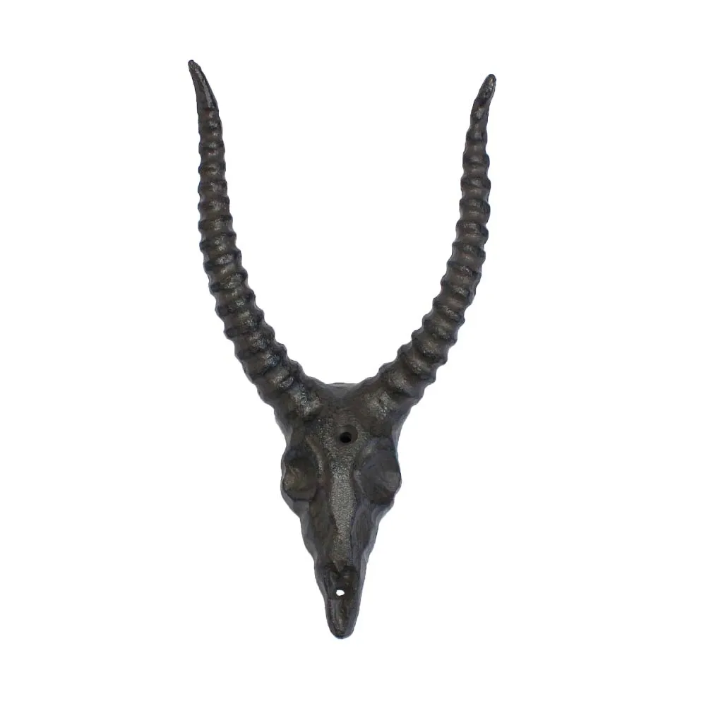 New design antique metal goat head for wall decor.jpg