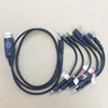 6 in 1 usb program programming cable adapter for motorola baofeng kenwood radios