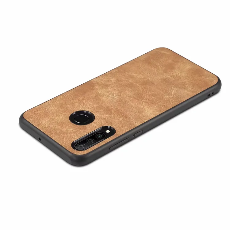 Retro Luxury PU Leather Mobile Phone Back Cover For Huawei P30 Lite Case