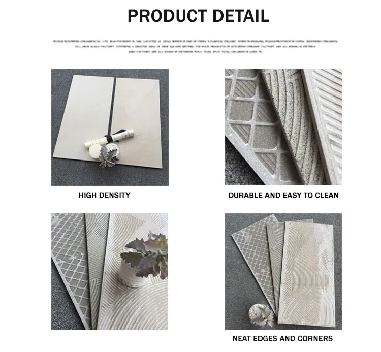 Ceramic non-slip bathroom exterior walls tiles