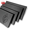 Guangzhou custom Logo folding black paper flat package luxury upper and lower cover gifts