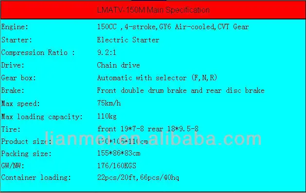 loncin quad 110cc manual