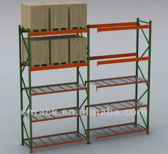 Warehouse Storage System Industrial Metal Shelving Bulk Rack Longspan