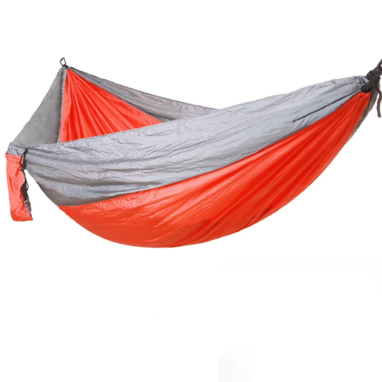 

Camping Hammock Portable Indoor Outdoor Tree 2 Hanging Straps, Lightweight Nylon Parachute Hammocks for Backpack, Customized color