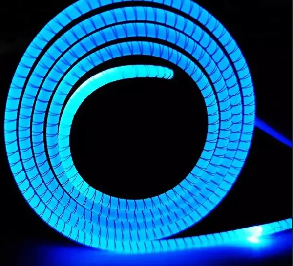 RGB LED natural rubber mouse pad