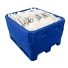 1000L rotomolded fish processing container for fish transport