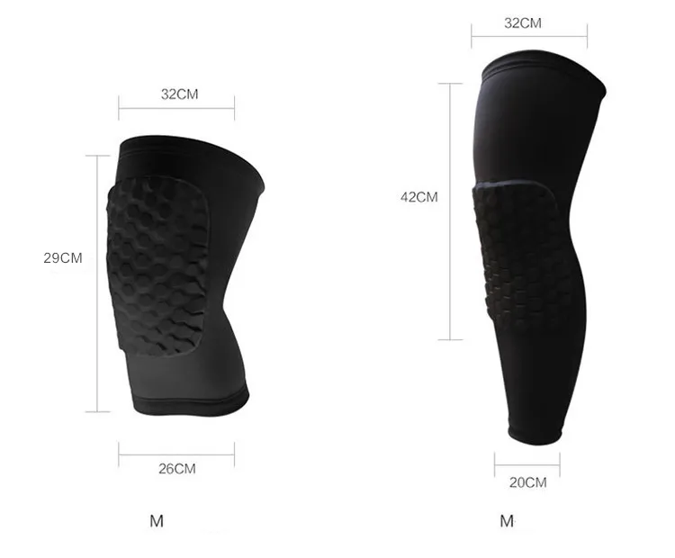 Knee Pads Hexpad Leg Sleeves For Basketball Youth For