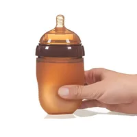 

One piece retail High Quality BPA Free Silicone Baby Bottle Manufacturer Wholesale Baby Feeding Bottle