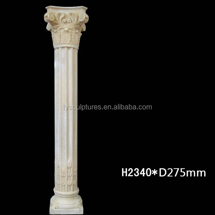 Popular piedra moldes columna de mármol y Romana Pilar de columnas romanas para venta
