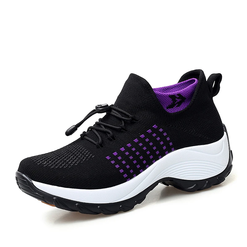 New design custom logo casual breathable womens athletic shoes trade assurance wholesale cheap zapatillas de mujer