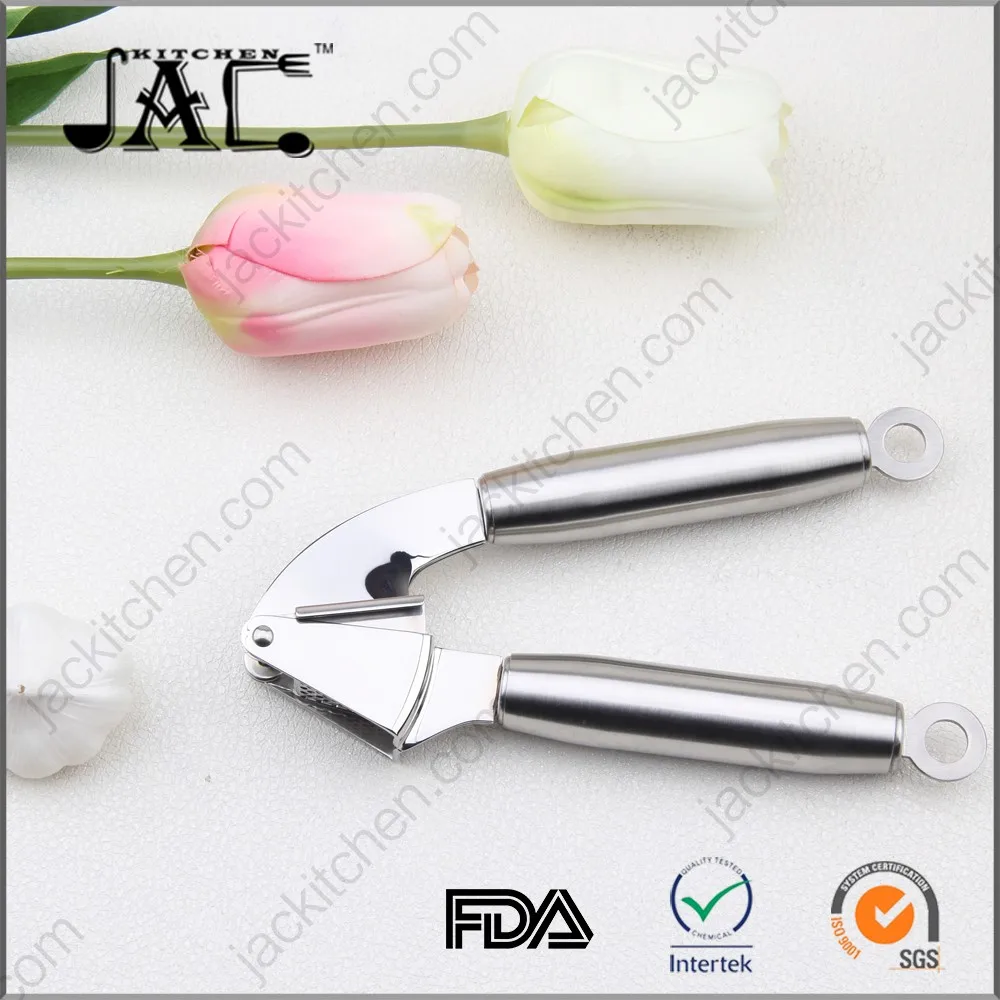Heavy Duty Stainless Steel Garlic Masher and Squeezer